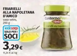 Coop Superstore Friarielli alla napoletana D'AMICO offerta