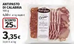 Coop Superstore Antipasto di calabria offerta