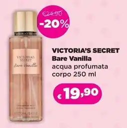 Acqua & Sapone VICTORIA'S SECRET Bare Vanilla acqua profumata corpo offerta