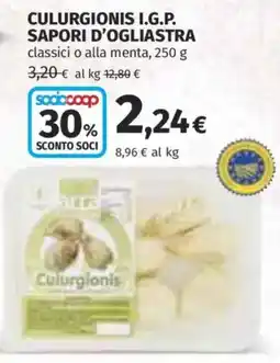 Coop Superstore Culurgionis I.G.P. SAPORI D'OGLIASTRA offerta