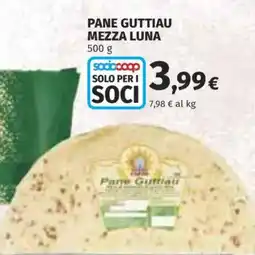 Coop Superstore Pane guttiau mezza luna offerta