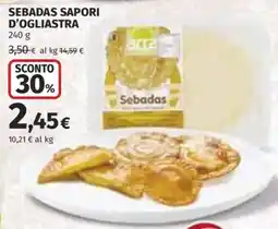 Coop Superstore Sebadas sapori D'OGLIASTRA offerta