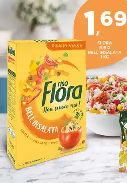 Extra Supermercati Flora riso bell'insalata offerta