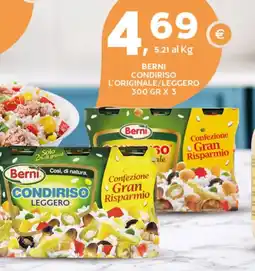 Extra Supermercati Berni condiriso l'originale/leggero offerta