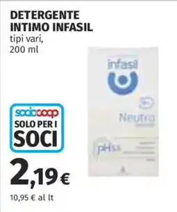 Coop Superstore Detergente intimo INFASIL offerta