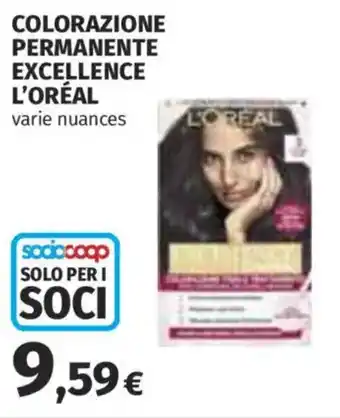 Coop Superstore Colorazione permanente excellence L'ORÉAL offerta