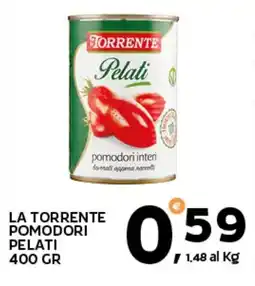 Extra Supermercati La torrente pomodori pelati offerta