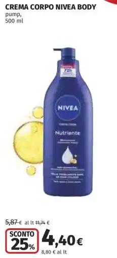 Coop Superstore Crema corpo NIVEA BODY offerta