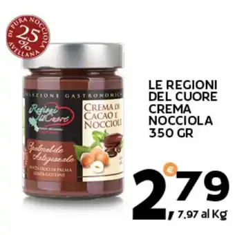 Le regioni del cuore crema nocciola