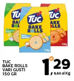 Extra Supermercati Tuc bake rolls offerta