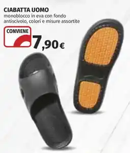 Coop Superstore CIABATTA UOMO offerta