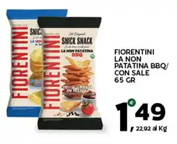 Extra Supermercati Fiorentini la non patatina bbq/ con sale offerta