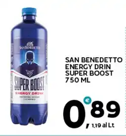 Extra Supermercati San benedetto energy drin super boost offerta