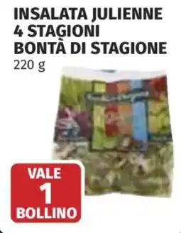 Coop Superstore Insalata julienne 4 stagioni BONTÀ DI STAGIONE offerta