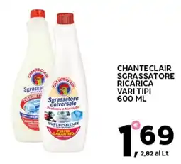 Extra Supermercati Chante clair sgrassatore ricarica offerta