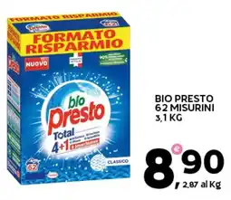 Extra Supermercati Bio presto 62 misurini offerta