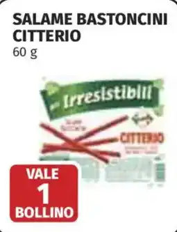 Coop Superstore Salame bastoncini CITTERIO offerta