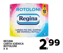 Extra Supermercati Regina carta igienica rotoloni offerta