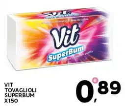 Extra Supermercati Vit tovaglioli superbum x150 offerta