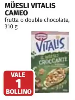 Coop Superstore Müesli vitalis CAMEO offerta