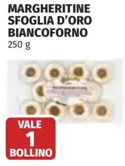 Coop Superstore Margheritine sfoglia d'oro BIANCOFORNO offerta