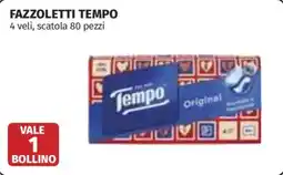 Coop Superstore Fazzoletti TEMPO offerta