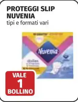 Coop Superstore Proteggi slip NUVENIA tipi e formati vari offerta