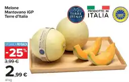 Carrefour Express Melone Mantovano IGP Terre d'Italia offerta