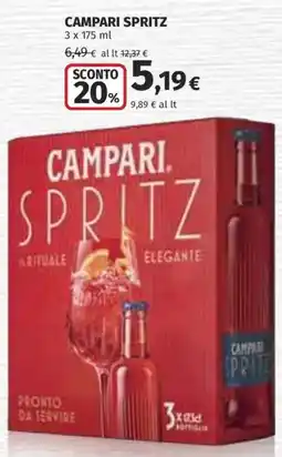 Coop Superstore Campari SPRITZ offerta