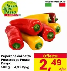 Despar Peperone cornetto Passo dopo Passo Despar offerta