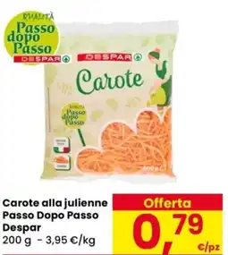 Despar Carote alla julienne Passo Dopo Passo Despar offerta