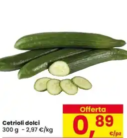Despar Cetrioli dolci offerta