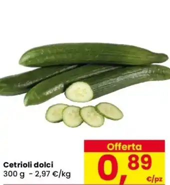 Despar Cetrioli dolci offerta