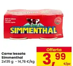 Despar Carne lessata Simmenthal offerta