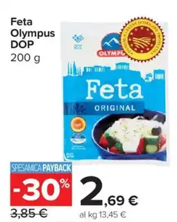 Carrefour Express Feta Olympus DOP offerta
