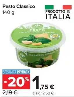 Carrefour Express Pesto Classico offerta