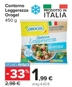 Carrefour Express Contorno Leggerezza Orogel offerta