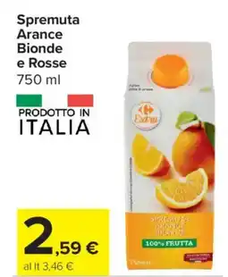 Carrefour Express Spremuta Arance Bionde e Rosse offerta