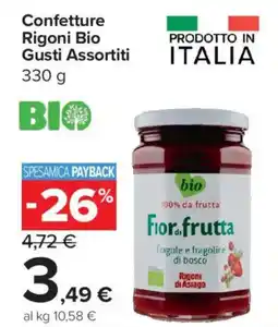 Carrefour Express Confetture Rigoni Bio offerta