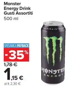 Carrefour Express Monster Energy Drink offerta