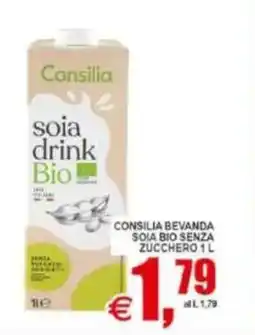 Pewex Consilia bevanda soia bio senza zucchero offerta
