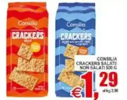 Pewex Consilia crackers salati/ non salati offerta