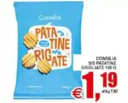 Pewex Consilia s/s patatine grigliate offerta