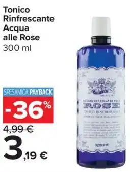 Carrefour Express Tonico Rinfrescante Acqua alle Rose offerta