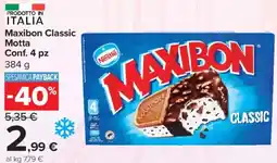 Carrefour Express Maxibon Classic Motta offerta