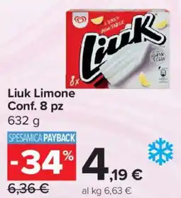 Carrefour Express Liuk Limone offerta
