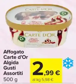 Carrefour Express Affogato Carte d'Or Algida offerta