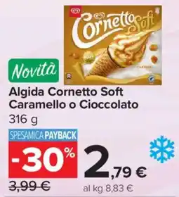 Carrefour Express Algida Cornetto Soft Caramello o Cioccolato offerta