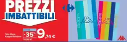 Carrefour Express Telo Mare Kappa Rainbow offerta