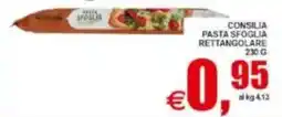 Pewex Consilia pasta sfoglia rettangolare offerta